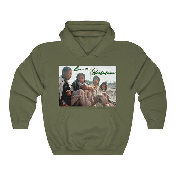 Land of Nostalgia Set It Off Roof Vibes Unisex Heavy Blend™ Hooded Sweatshirt