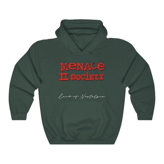 Land of Nostalgia Unisex Heavy Blend™ Hooded Menace II Society Sweatshirt