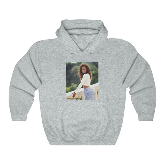 Land of Nostalgia Janet Jackson Natural Vibration Unisex Heavy Blend™ Hooded Sweatshirt