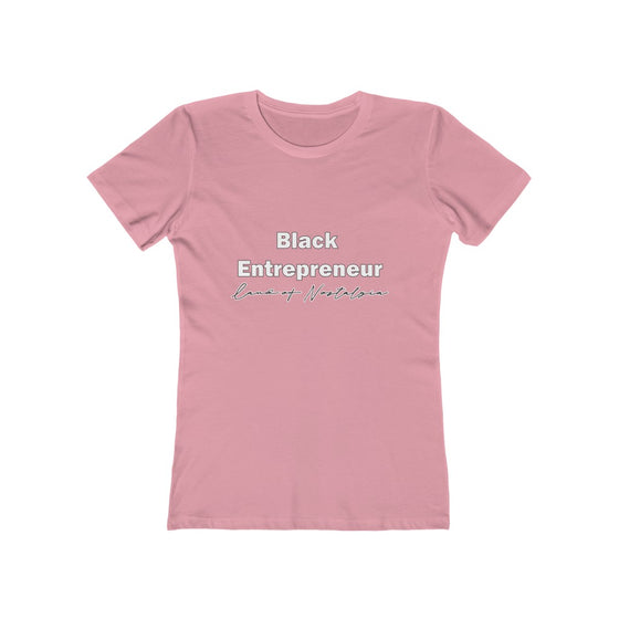 Land of Nostalgia Black Entrepreneur Women's The Boyfriend Tee