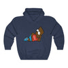 Land of Nostalgia Unisex Heavy Blend™ Hooded B(L)art Simpson Sweatshirt
