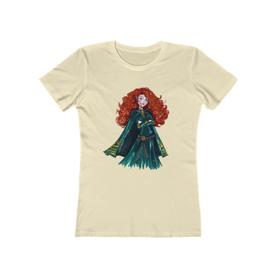 Land of Nostalgia Disney Princess Merida Women's The Boyfriend Tee