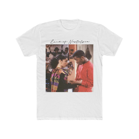 Land of Nostalgia Men's Cotton Crew A Different World Dwayne & Whitley Tee V5