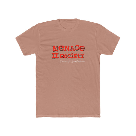 Land of Nostalgia Men's Cotton Crew Menace II Society Tee