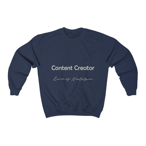 Land of Nostalgia Content Creator Unisex Heavy Blend™ Crewneck Sweatshirt