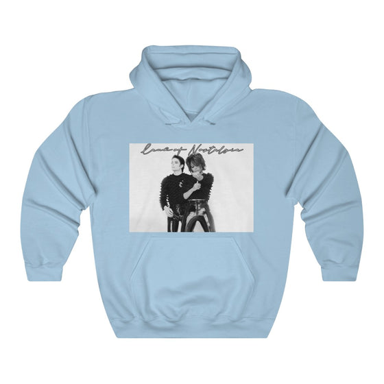 Land of Nostalgia Classic Michael & Janet Scream 1995 Vintage Unisex Heavy Blend™ Hooded Sweatshirt