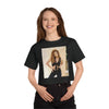 Land of Nostalgia Janet Jackson Vintage Classic Champion Women's Heritage Cropped T-Shirt