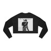 Land of Nostalgia Classic Michael & Janet Scream 1995 Vintage Women's Cropped Sweatshirt