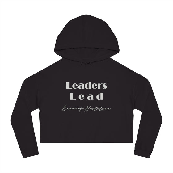 Land of Nostalgia Leaders Lead Women’s Cropped Hooded Sweatshirt