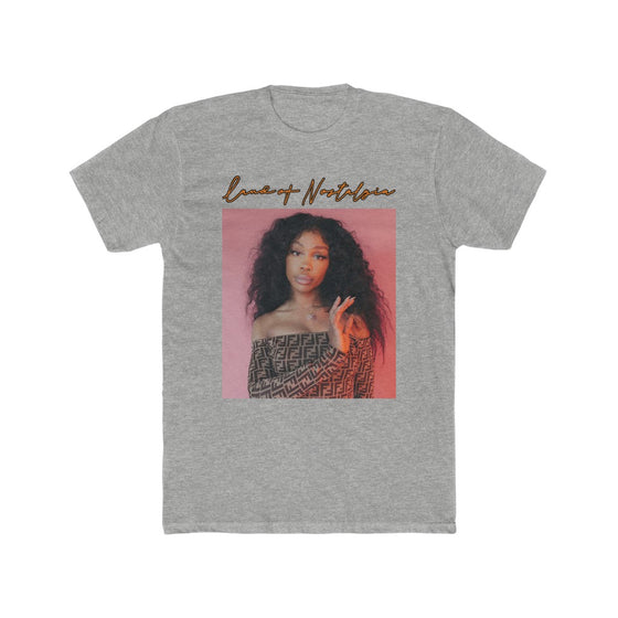 Land of Nostalgia SZA High Euphoria Vibration Men's Cotton Crew Tee