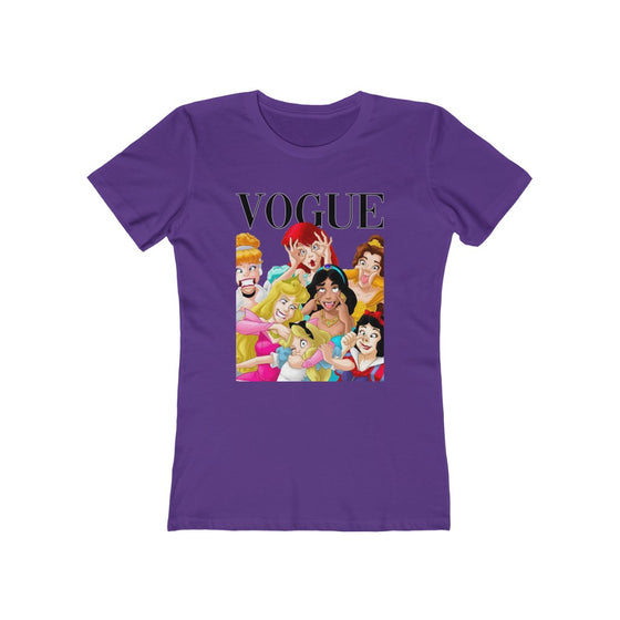 Land of Nostalgia Vogue Disney Princess Women's The Boyfriend Tee (V2)