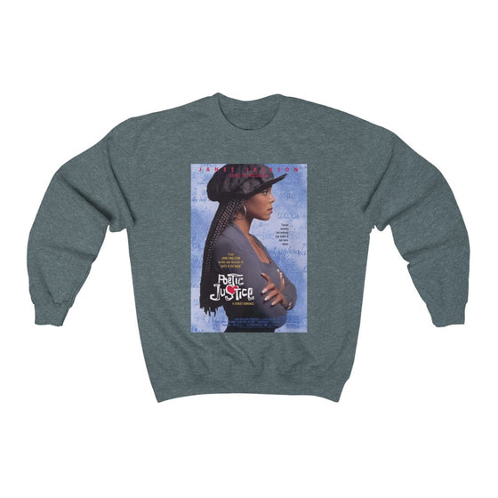 Land of Nostalgia Classic Poetic Justice Movie Poster Unisex Heavy Blend™ Crewneck Sweatshirt