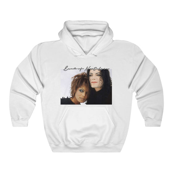 Land of Nostalgia Janet & Michael Vintage Scream Unisex Heavy Blend™ Hooded Sweatshirt