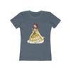 Land Of Nostalgia Disney Princess Bell Women's The Boyfriend Tee