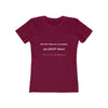 Land of Nostalgia We don’t hate on our people, we UPLIFT them! Women's The Boyfriend Tee