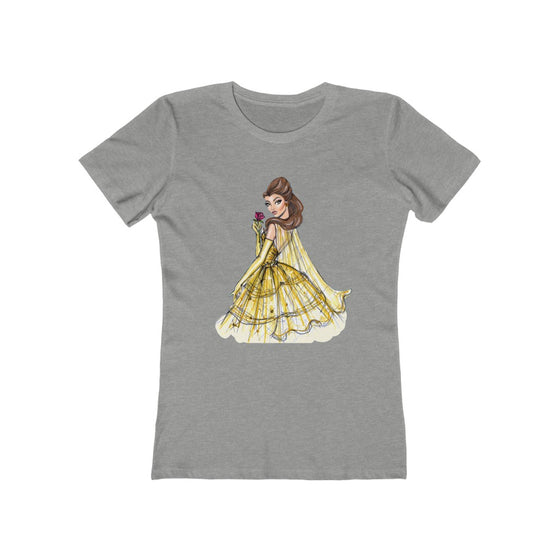 Land Of Nostalgia Disney Princess Bell Women's The Boyfriend Tee