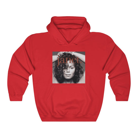 Land of Nostalgia Janet Jackson 'Janet' Album Cover Unisex Heavy Blend™ Hooded Sweatshirt