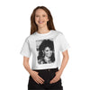 Land of Nostalgia Classic Janet Jackson Euphoria Champion Women's Heritage Cropped T-Shirt