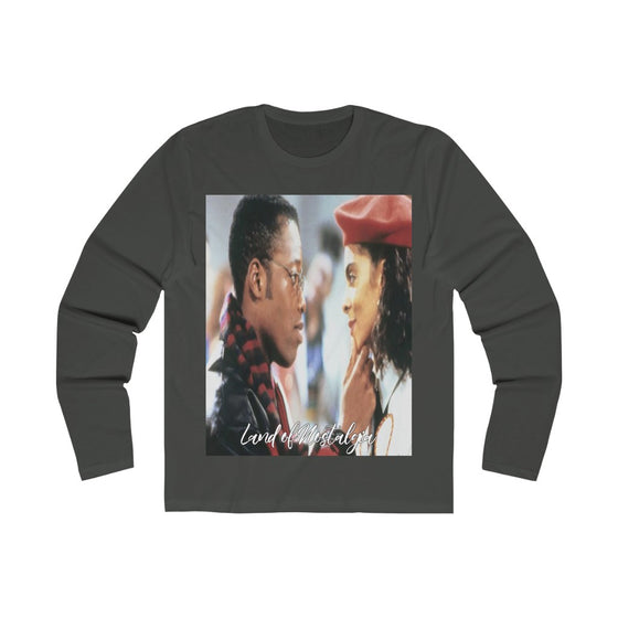 Land of Nostalgia Men's Long Sleeve Crew Dwayne and Whitley Euphoria Love Tee