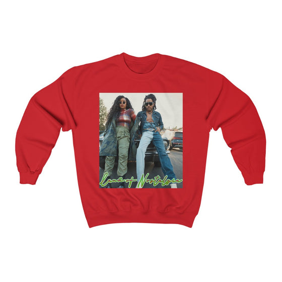 Land of Nostalgia HER & Lenny Infused Vintage Unisex Heavy Blend™ Crewneck Sweatshirt