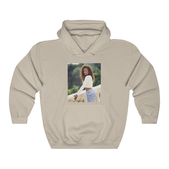 Land of Nostalgia Janet Jackson Natural Vibration Unisex Heavy Blend™ Hooded Sweatshirt