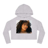 Land of Nostalgia Janet Jackson Vintage Women’s Cropped Hooded Sweatshirt