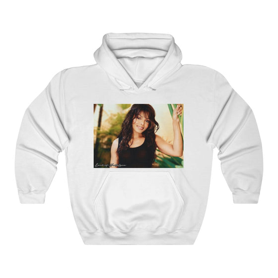 Land of Nostalgia Janet Jackson Classic Vibrational Unisex Heavy Blend™ Hooded Sweatshirt