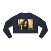 Land of Nostalgia Janet Jackson Classic Vibrational Women's Cropped Sweatshirt