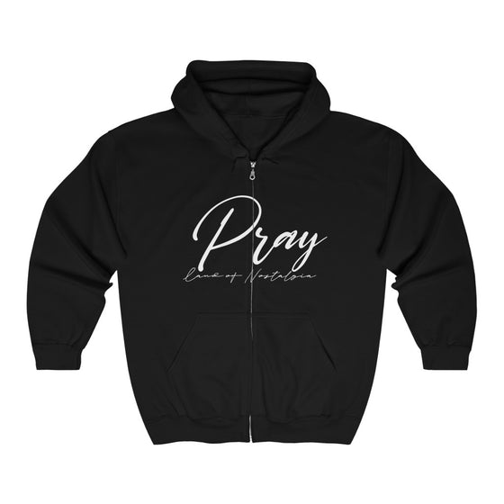 Land of Nostalgia Unisex Heavy Blend™ Full Zip Hooded Pray Sweatshirt