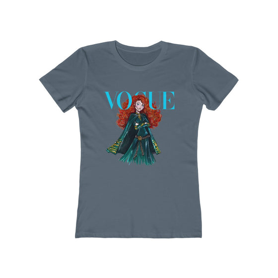 Land of Nostalgia Vogue Disney Princess Merida Women's The Boyfriend Tee