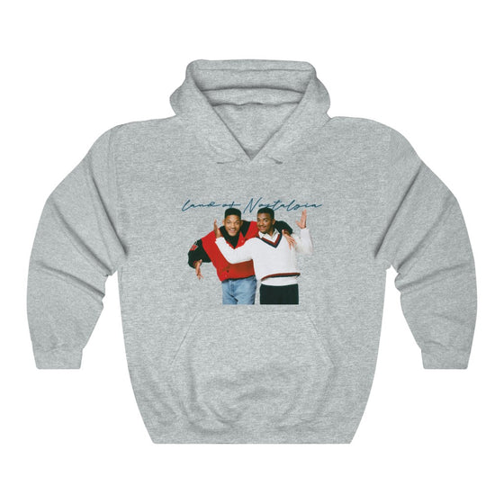 Land of Nostalgia Classic Fresh Prince & Carlson Unisex Heavy Blend™ Hooded Sweatshirt