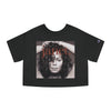 Land of Nostalgia Janet Jackson 'Janet' Album Cover Champion Women's Heritage Cropped T-Shirt
