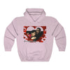 Land of Nostalgia Eddie & Halle Berry Vintage Vibration Unisex Heavy Blend™ Hooded Sweatshirt