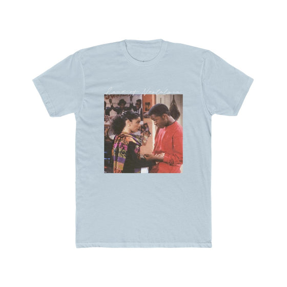 Land of Nostalgia Men's Cotton Crew A Different World Dwayne & Whitley Tee