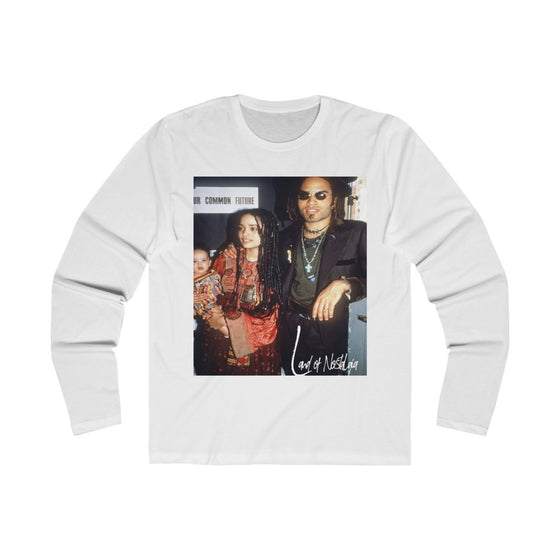 Land of Nostalgia Men's Long Sleeve Crew Lisa Bonet Tribe Euphoria Tee