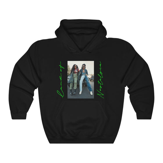 Land of Nostalgia HER & Lenny Infused Vintage Unisex Heavy Blend™ Hooded Sweatshirt