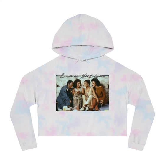 Land of Nostalgia Waiting to Exhale Vintage Classic Women’s Cropped Hooded Sweatshirt