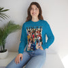 Land of Nostalgia Vogue Disney Princesses Unisex Heavy Blend™ Crewneck Sweatshirt