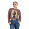 Land of Nostalgia Janet Jackson Vintage Classic Women's Cropped Sweatshirt