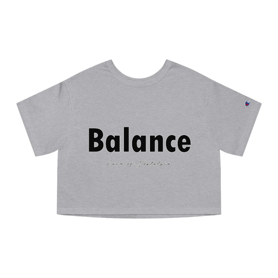 Land of Nostalgia Balance Champion Women's Heritage Cropped T-Shirt