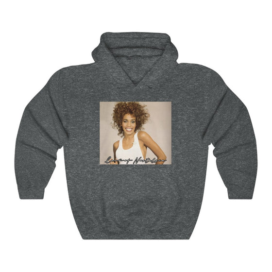 Land of Nostalgia Whitney Houston Vintage Euphoria Unisex Heavy Blend™ Hooded Sweatshirt