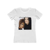 Land of Nostalgia Janet & Michael Vintage Scream Women's The Boyfriend Tee