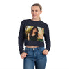 Land of Nostalgia Janet Jackson Classic Vibrational Women's Cropped Sweatshirt