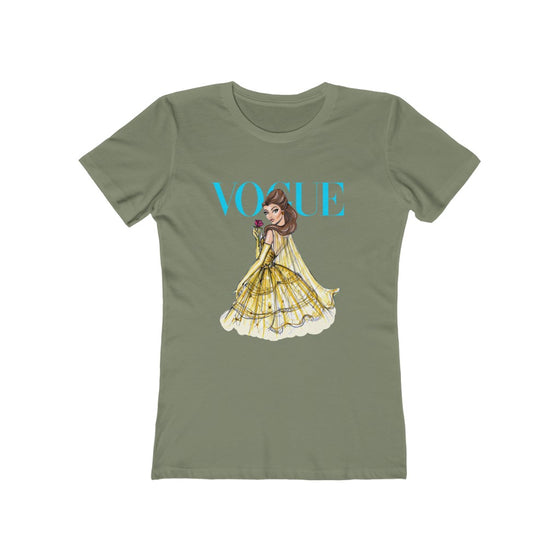 Land Of Nostalgia Vogue Disney Princess Bell Women's The Boyfriend Tee