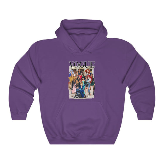 Land of Nostalgia Vogue Disney Princesses Unisex Heavy Blend™ Hooded Sweatshirt