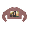 Land of Nostalgia Janet Jackson Classic Vibrational Women's Cropped Sweatshirt