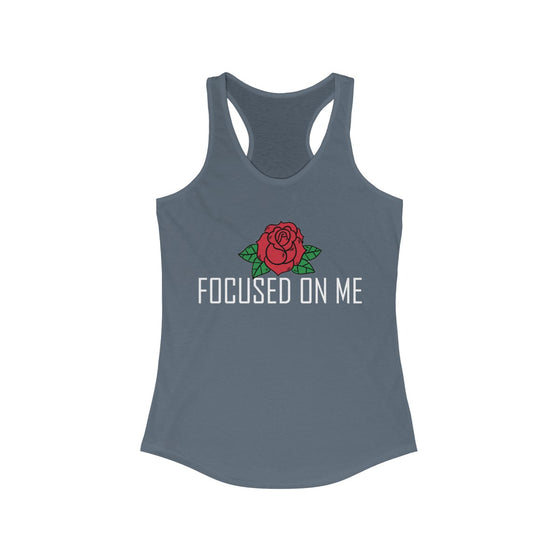 Land of Nostalgia Women's Focused On Me Ideal Racerback Tank