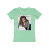 Land of Nostalgia Janet Jackson Euphoric Smile Women's The Boyfriend Tee