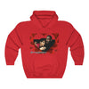 Land of Nostalgia Eddie & Halle Berry Vintage Vibration Unisex Heavy Blend™ Hooded Sweatshirt