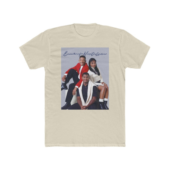 Land of Nostalgia Classic Fresh Prince, Carlson, & Ashley Men's Cotton Crew Tee